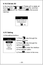 Preview for 18 page of Triplett UTG300 User Manual