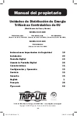 Preview for 18 page of Tripp Lite AG-00BA Owner'S Manual