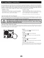 Preview for 10 page of Tripp Lite APINT Series Owner'S Manual