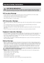 Preview for 2 page of Tripp Lite AVRX Series Owner'S Manual