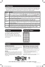 Preview for 2 page of Tripp Lite B055-001-SER Quick Start Manual