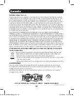 Preview for 24 page of Tripp Lite B118-002-UHD Owner'S Manual