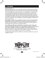 Preview for 12 page of Tripp Lite B125-150 Owner'S Manual