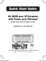 Tripp Lite B162-001-POE Quick Start Manual preview