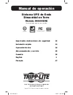 Preview for 9 page of Tripp Lite BC600SINE Owner'S Manual