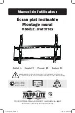 Preview for 17 page of Tripp Lite DWT3770X Owner'S Manual