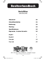 Preview for 19 page of Tripp Lite LR 1000 Owner'S Manual