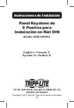 Preview for 6 page of Tripp Lite N063-008-ENC Installation Instructions Manual