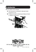 Preview for 10 page of Tripp Lite N063-008-ENC Installation Instructions Manual