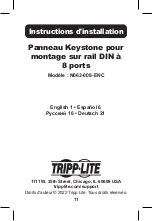 Preview for 11 page of Tripp Lite N063-008-ENC Installation Instructions Manual