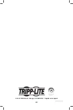 Preview for 20 page of Tripp Lite NFI-U05 Owner'S Manual