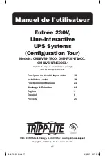 Preview for 17 page of Tripp Lite OMNIVSINT1000 Owner'S Manual