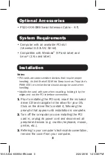 Preview for 3 page of Tripp Lite PCI-D9-02 Owner'S Manual