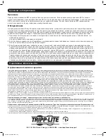 Preview for 116 page of Tripp Lite SmartOnline 5KVA-6KVA Owner'S Manual