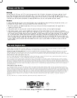 Preview for 26 page of Tripp Lite SmartOnline SU3000RTXLCD2U Owner'S Manual