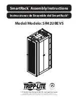 Tripp Lite SmartRack SR42UBEVS Assembly Instructions Manual preview