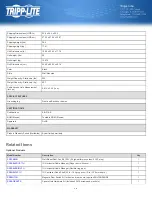 Preview for 2 page of Tripp Lite SmartRack SRW9U Quick Manual