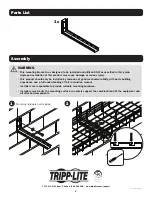 Preview for 2 page of Tripp Lite SRWBWALLBRKT Installation Manual