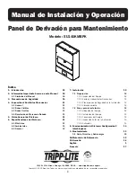 Preview for 9 page of Tripp Lite SU140KMBPK Installation And Operation Manual