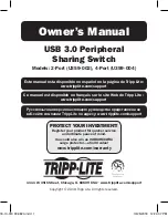 Tripp Lite U359-002 Owner'S Manual preview