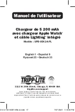 Preview for 17 page of Tripp Lite UPB-05K2-APL Owner'S Manual