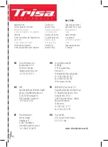 Preview for 49 page of Trisa 1026 Instructions For Use Manual