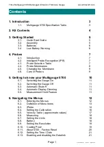 Preview for 2 page of Tritex Multigauge 5700 User Manual