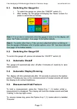 Preview for 12 page of Tritex Multigauge 5700 User Manual