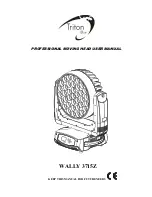 Triton Blue WALLY 3715Z User Manual preview