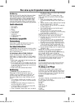 Preview for 7 page of Triton 303468 Operating/Safety Instructions Manual