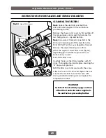 Preview for 22 page of Triton ASPIRANTE THERMOSTATIC POWER SHOWER Installation And Operating Instructions Manual