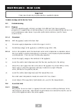 Preview for 29 page of Triton CINCDES08W Installation And Operating Instructions Manual