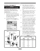 Preview for 6 page of Triton Forte Installation And Operating Instructions Manual