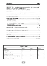 Preview for 6 page of Triton SFX8008GSI Installation And Operating Instructions Manual