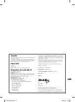 Preview for 21 page of Triton TPL180 Operating/Safety Instructions Manual