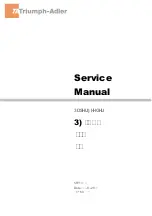 Preview for 2 page of Triumph Adler Utax PF 770 Service Manual