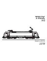 Trix BR 152 Manual preview