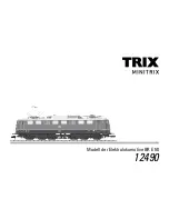 Trix minitrix BR E 50 Manual preview