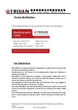 Preview for 4 page of Trojan Beta 300 Series Operating Instruction