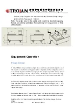 Preview for 12 page of Trojan Beta 300 Series Operating Instruction