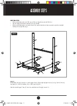 Preview for 11 page of Trojan ELITE BENCH User Manual