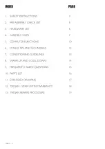 Preview for 2 page of Trojan ERGO 510 Assembly, Care And Instructions Manual