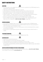 Preview for 4 page of Trojan ERGO 510 Assembly, Care And Instructions Manual