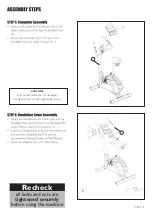 Preview for 9 page of Trojan ERGO 510 Assembly, Care And Instructions Manual