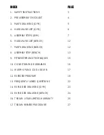 Preview for 2 page of Trojan OLYMPIAD 300 Care Instructions And Assembly Manual