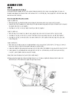 Preview for 11 page of Trojan OLYMPIAD 300 Care Instructions And Assembly Manual