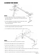 Preview for 13 page of Trojan OLYMPIAD 300 Care Instructions And Assembly Manual