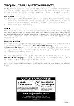 Preview for 6 page of Trojan TONING TUBE Care And Instructions Manual