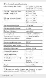 Preview for 10 page of Tronic 388710 2101 Operation And Safety Notes