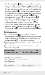 Preview for 40 page of Tronic 388710 2101 Operation And Safety Notes